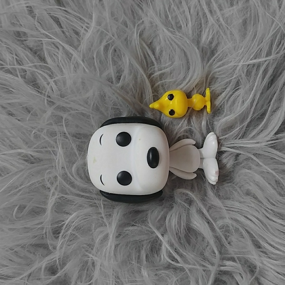 Snoopy and wood stock "POP!" figures